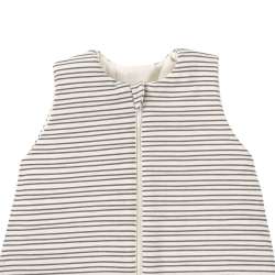 LÄSSIG Schlaf Jumpsuit Cozy Home Striped-grey-anthracite 2