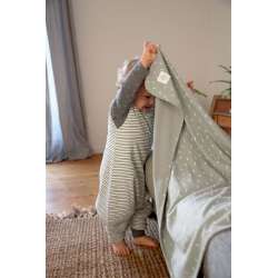 LÄSSIG Schlaf Jumpsuit Cozy Home Striped-grey-anthracite 5